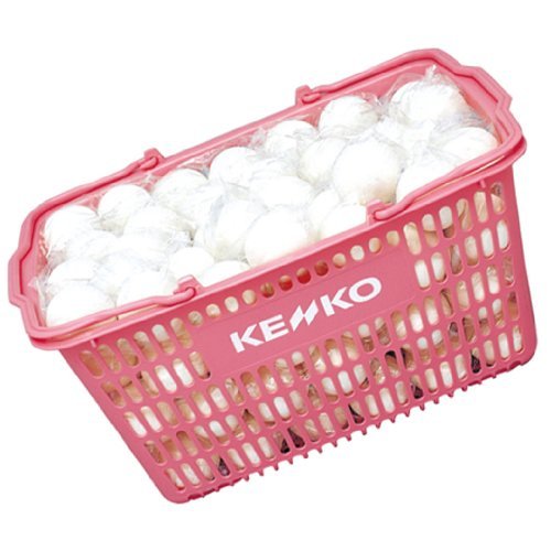 ナガセケンコー(KENKO) ソフトテニスボール かご入りセット 練習球10ダース(120個) TSSWK-V(中古 未使用品)　(shin