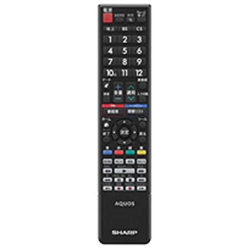 SHARP(シャープ) 純正テレビ用リモコン　RRMCGD162WJSA【部品番号：0106380480】(中古 未使用品)　(shin_画像1