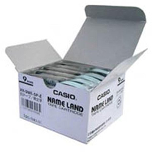 カシオ計算機(CASIO) ラベルテープ XR-9WE 白に黒文字 9mm 20個( 未使用品)　(shin