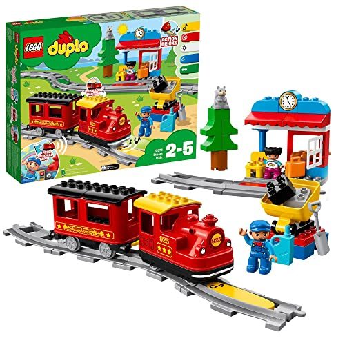 レゴ(LEGO)デュプロ キミが車掌さん! おしてGO機関車デラックス 10874 おもちゃ ブロック プレゼント幼児_画像1