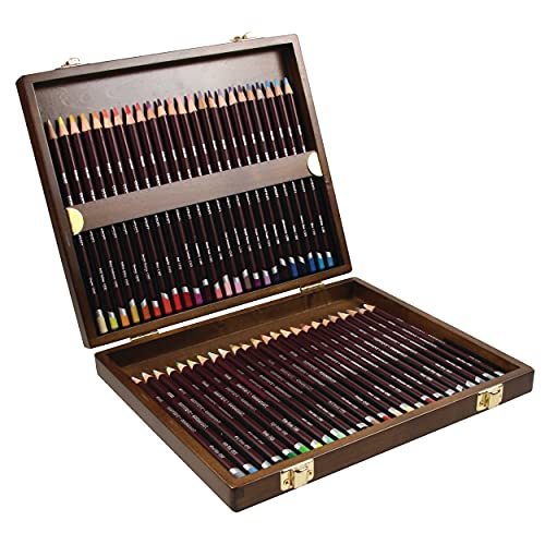ダーウェント 色鉛筆 カラーソフト 48色セット ウッドボックスセット 2301660( 未使用品)　(shin
