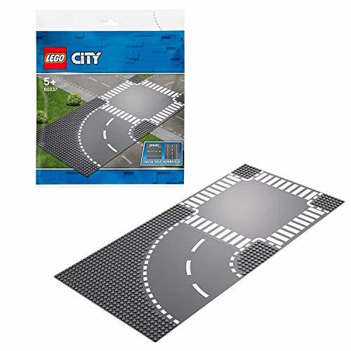 レゴ(LEGO) シティ ロードプレート カーブと交差点 60237 おもちゃ 車(未使用品)　(shin_画像1