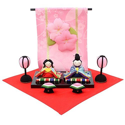  doll hinaningyo hinaningyou compact Mini crepe-de-chine craftsmanship [ flower .......]( secondhand goods ) (shin