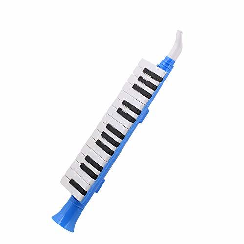 Yibuy ブルー プラスチック 27キー 風のピアノ鍵盤ハーモニカ(中古品)　(shin_画像1