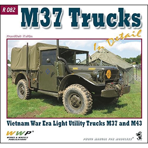 M37トラック ディティール写真集 [R082]M37 Trucks In Detail Vietnum War Era Light Utility Trucks M37 and M43(中古 未使用品)　(shin_画像1