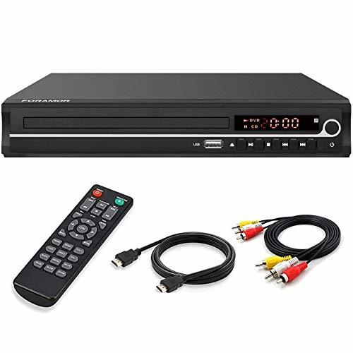 Foramor DVDプレーヤー HDMI DVDプレーヤー テレビ対応 1080P フルHD HDMIケーブル付き_画像1