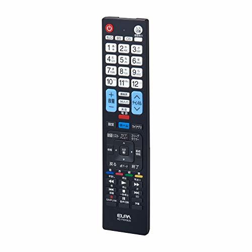 エルパ (ELPA) テレビリモコン LG用 (RC-TV019LG) テレビ リモコン 汎用/設定不要(中古 未使用品)　(shin_画像1