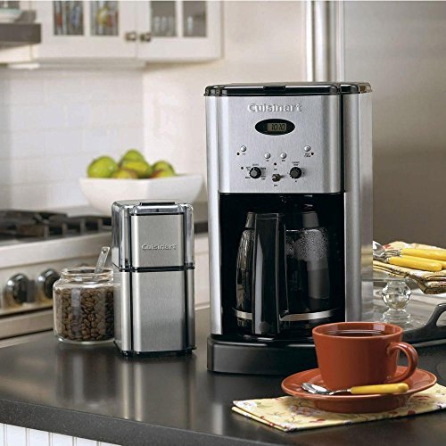 クイジナートコーヒーメーカー ステンレス 12カップブラック Cuisinart DCC-1200 12-Cup Brew Central Coffeemaker, (中古品) (shin