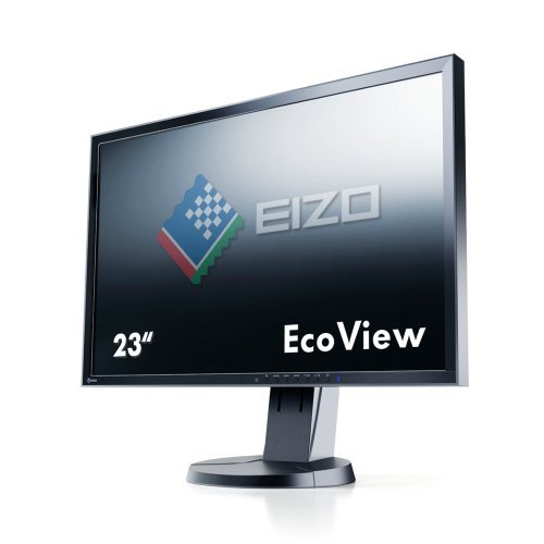 EIZO FlexScan 23インチカラー液晶モニター 1920x1080 DVI-D 24Pin DisplayPort D-sub 15Pin ブラック FlexScan EV233(中古品)　(shin