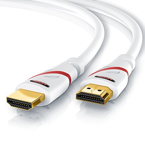 CSL - 1m UHD HDMI 2.0bケーブル|マウサー4K @ 60Hz 2160p 4：4：4高速イーサネットARCとCEC |ディープカラー3D TV Pl(中古品)　(shin