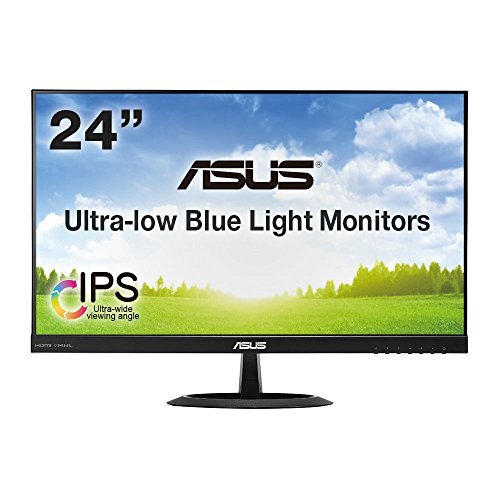 ASUS 23.8型WQHDディスプレイ ( IPS / 広視野角178°/ ブルーライト低減 / SRGBカバー / HDMI×2,D-sub×1 / スピーカ(中古品)　(shin_画像1