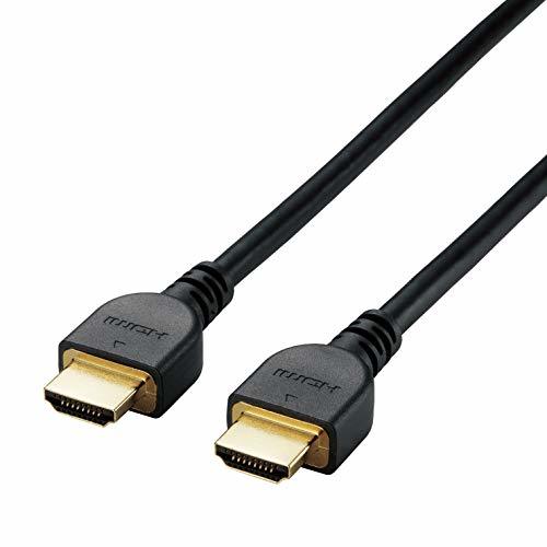 エレコム HDMI ケーブル 5m 4K × 2K対応 ブラック DH-HD14E50/RS(中古品)　(shin_画像1