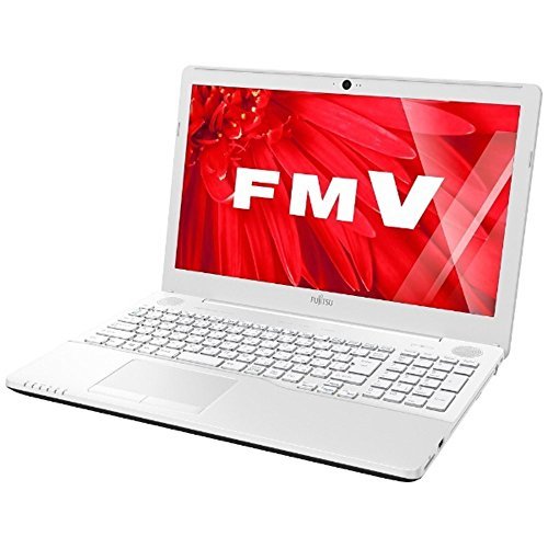 富士通 LIFEBOOK AH50/X 15.6型 ノートパソコン アーバンホワイト FMVA50XWP(中古品)　(shin