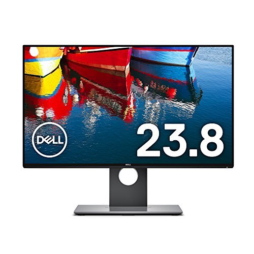 Dell ディスプレイ モニター U2417H 23.8インチ/FHD/IPS非光沢/6ms/DPx2(MST),HDMI/sRGB 99%/USBハブ/フレームレス(中古品)　(shin