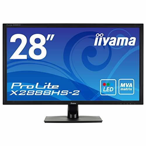 iiyama モニター ディスプレイ X2888HS-B2 (28インチ/フルHD/MVA/DisplayPort,HDMI,D-sub,DVI-D/3年保証)(中古品)　(shin_画像1
