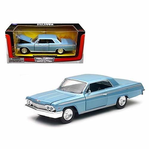 [シボレー]Chevrolet 1962 Impala SS Blue 1/24 by New Ray 71843 [並行輸入品](品)　(shinのサムネイル