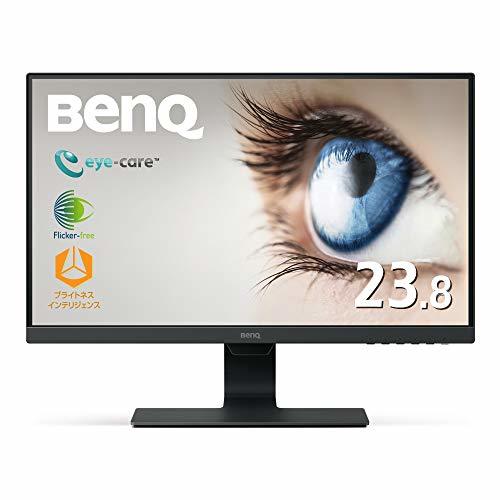 BenQ GW2480 アイケアモニター (23.8インチ/フルHD/IPS/輝度自動調整(B.I.)搭載/ウルトラスリムベゼル/DisplayPort，HD(品)　(shin