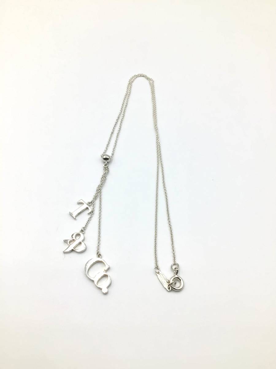 Tiffany&Co. &Co. ティファニーＴ＆Ｃｏ．ロゴアイコン　トリプル ドロップ ＳＶ９２５ネックレス_画像5