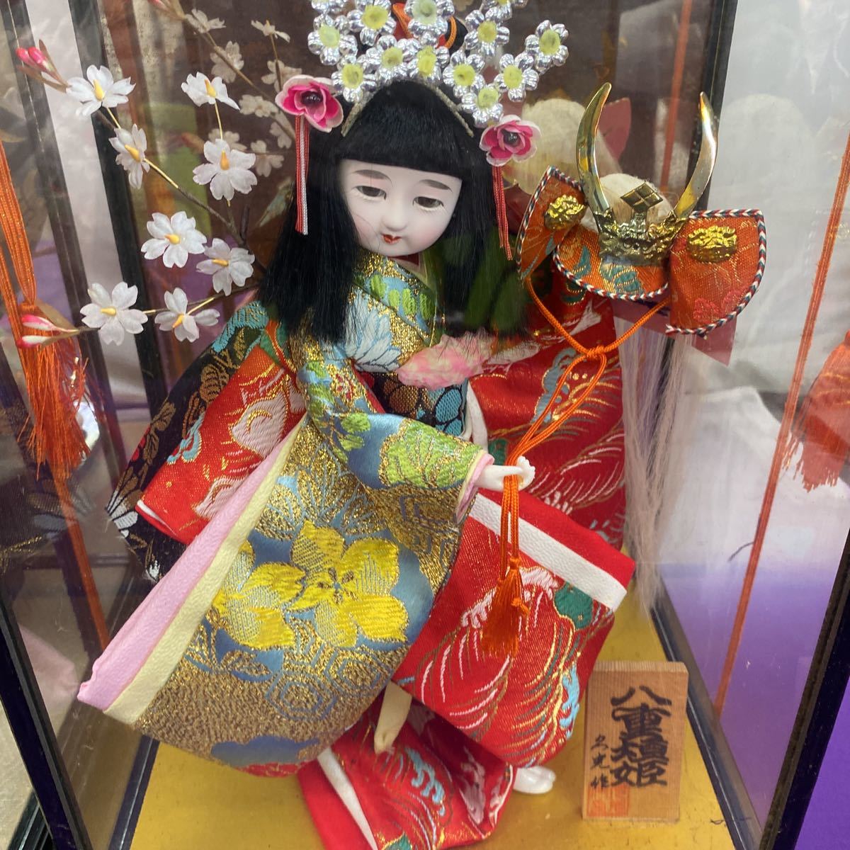 ◇中古 日本人形 3点まとめ売り 橘弁慶 春駒 八重垣姫 着物 ◇中古 日本人形 3点まとめ売り 橘弁慶 春駒 八重垣姫 着物