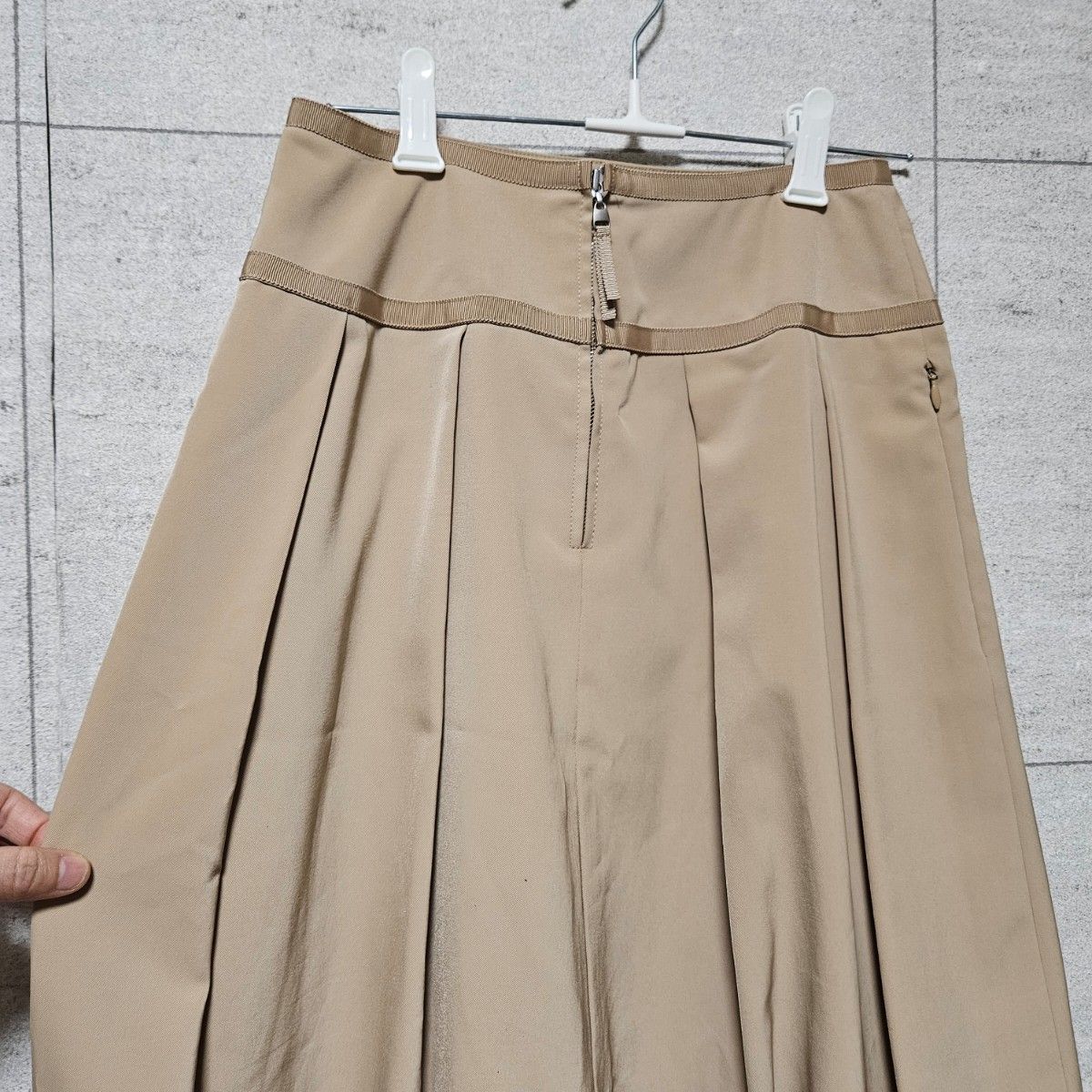 B019 FOXEY NEW YORK フォクシー バルーンスカート ベージュ系 B019 FOXEY NEW YORK フォクシー バルーンスカート ベージュ系