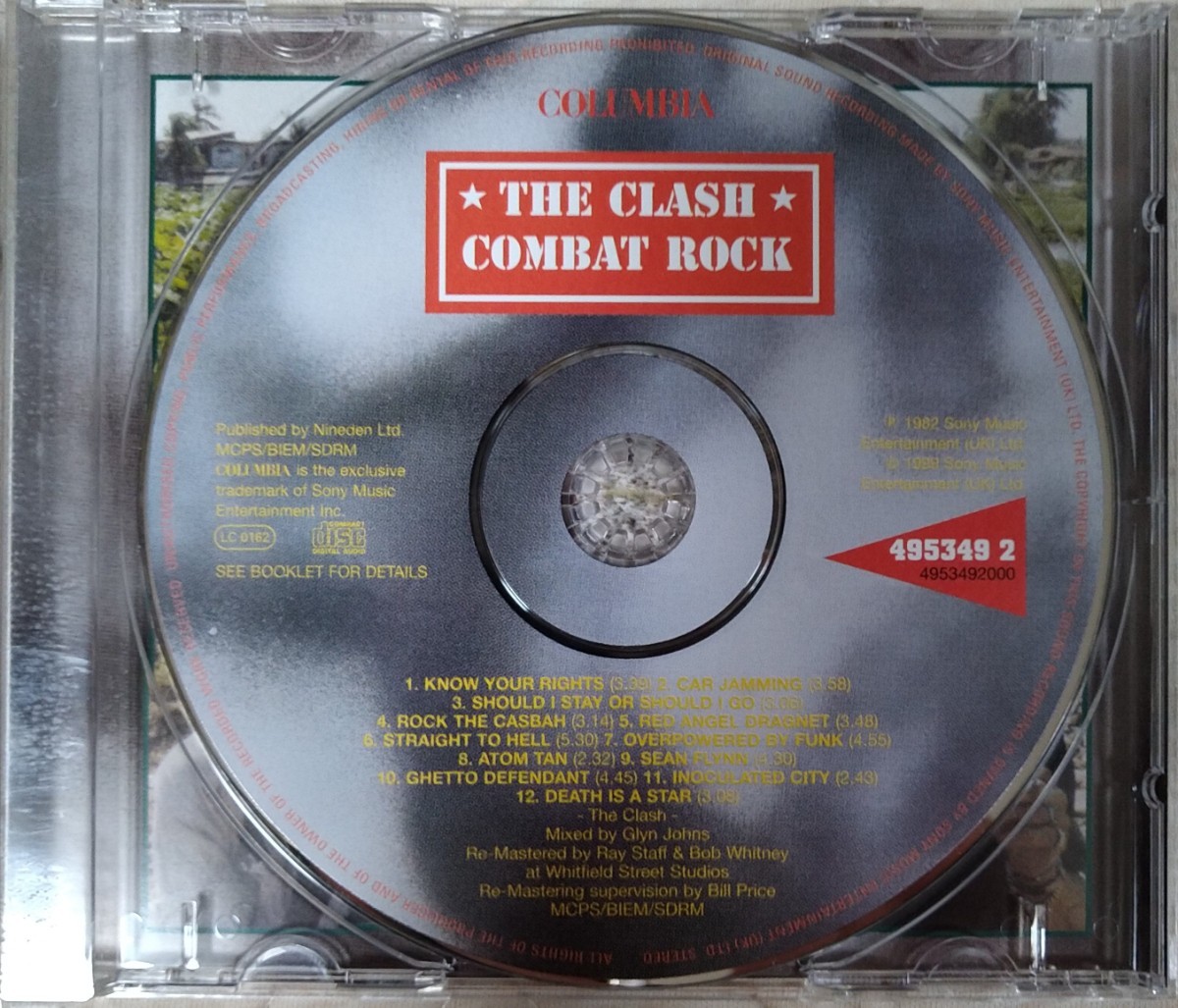 The Clash Combat Rock 旧規格リマスター輸入盤中古CD ザ・クラッシュ コンバット・ロック 495349 2_画像3