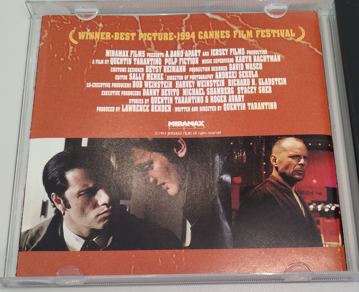 Pulp Fiction Music From The Motion Picture 旧規格輸入盤中古CD パルプ・フィクション dick dale al green ricky nelson MCASD-11103_画像4