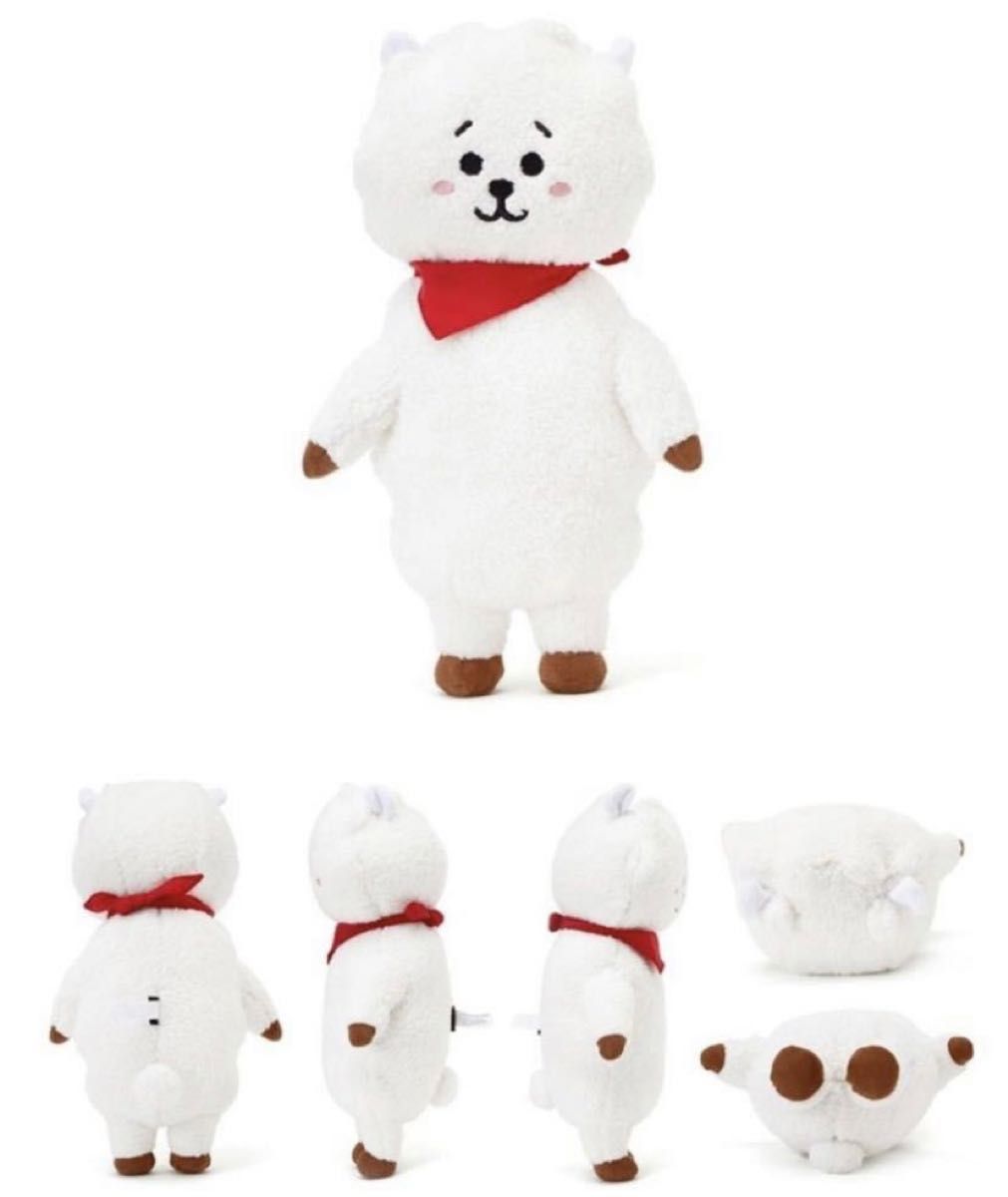 値下げ！海外限定品!BTS♪BT21♪RJ！スタンディングドール！PLUSH DOLL♪