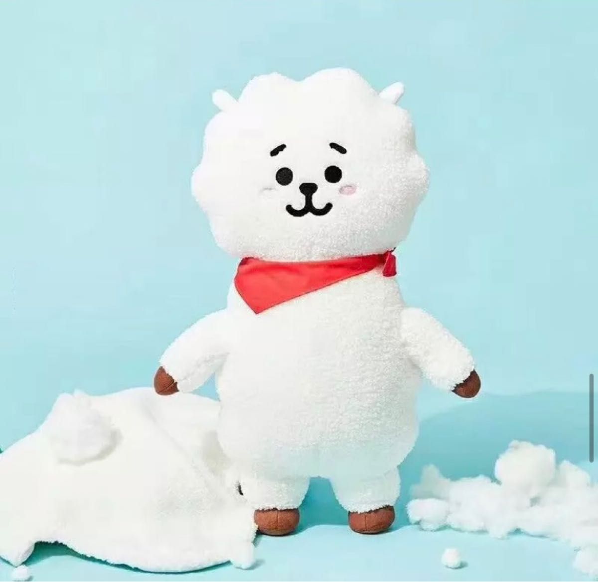 4/10値下げ！海外限定品!BTS♪BT21♪RJ！スタンディングドール！PLUSH DOLL♪