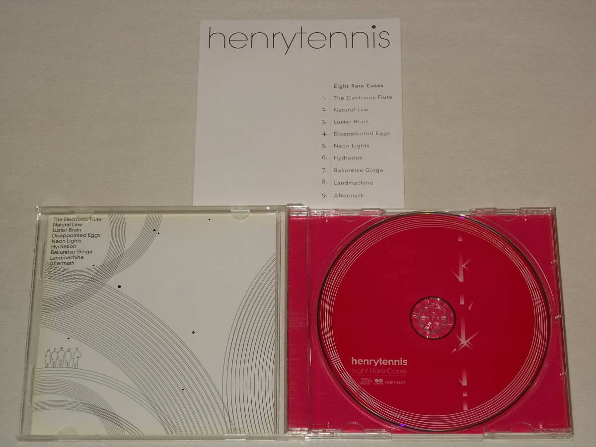 henrytennis/Eight Rare Cases/CDアルバム ヘンリーテニス 帯_画像3
