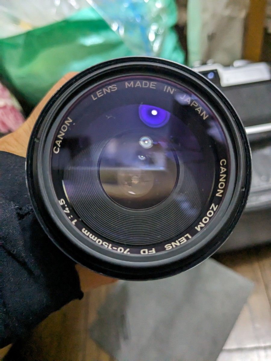 超美品 一眼レフ Canon FTb canon zoom lens FD 70-150mm 1:4.5 ショルダーバック他