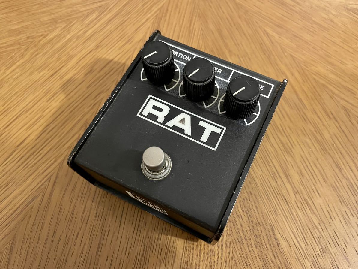 ヴィンテージ1988年製Proco RAT2 USA製銀ネジリベット付きLM308 商品