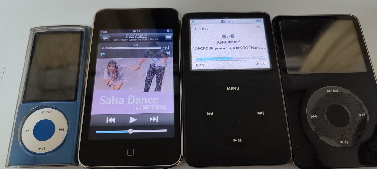 ジャンク Apple iPod classic Touch nano-