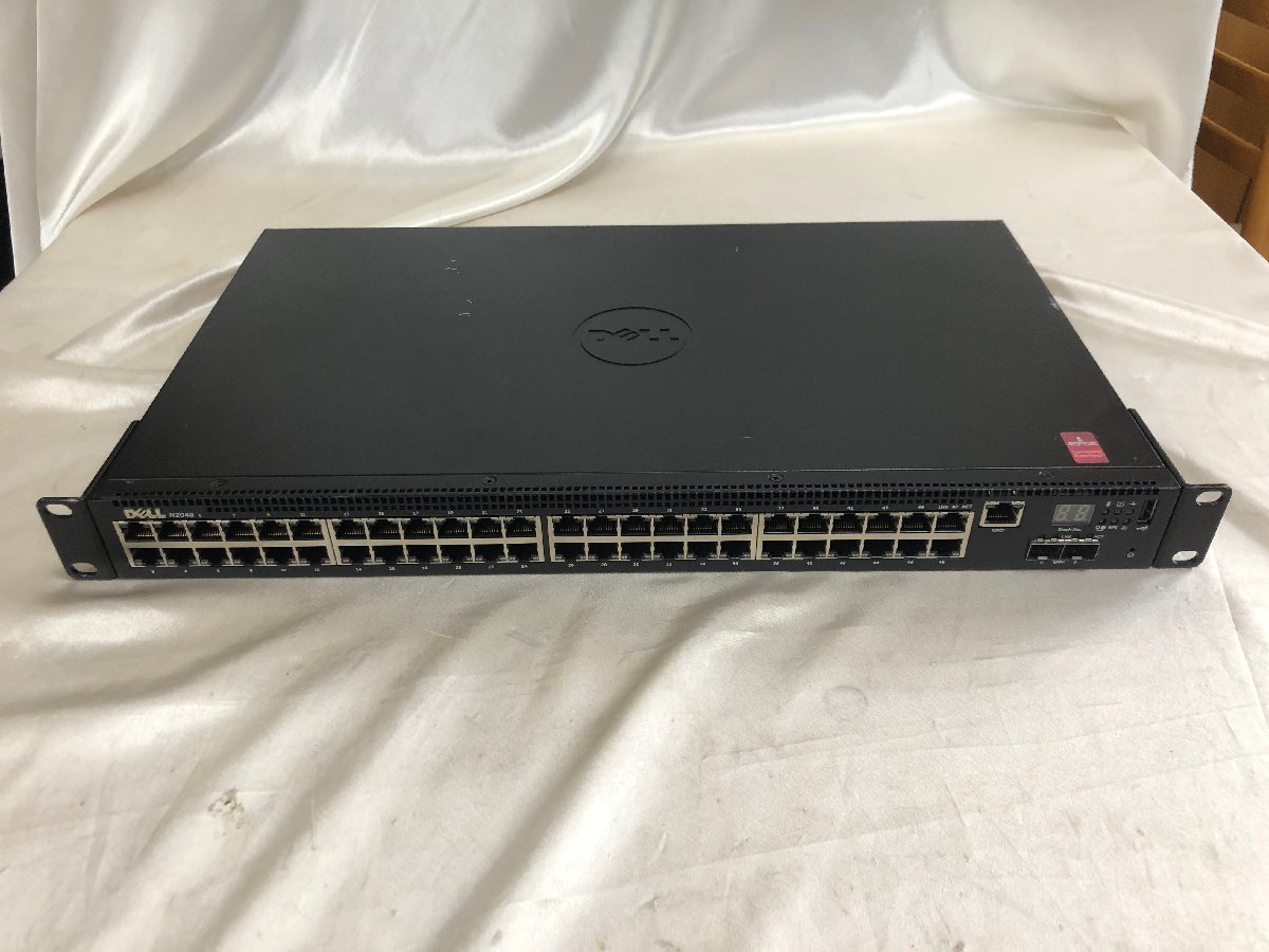 ●DELL Networking N2048 初期化済み ネットワークスイッチ 中古品 N2000シリーズ GbEレイヤ3●DELL Networking N2048 初期化済み ネットワークスイッチ 中古品 N2000シリーズ GbEレイヤ3