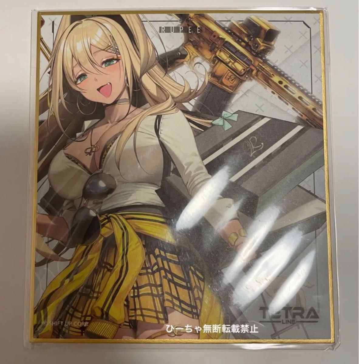 新品・未開封】勝利の女神 nikke ニケ メガニケ ルピー 色紙