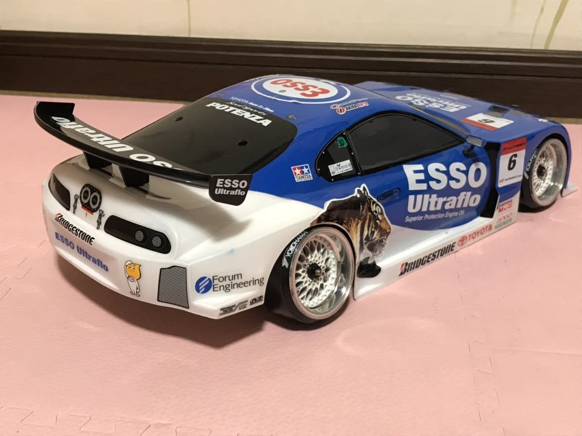 送料無料 1/10 未走行 タミヤ トヨタ スープラ GT エッソ 送料無料 1/10 未走行 タミヤ トヨタ スープラ GT エッソ