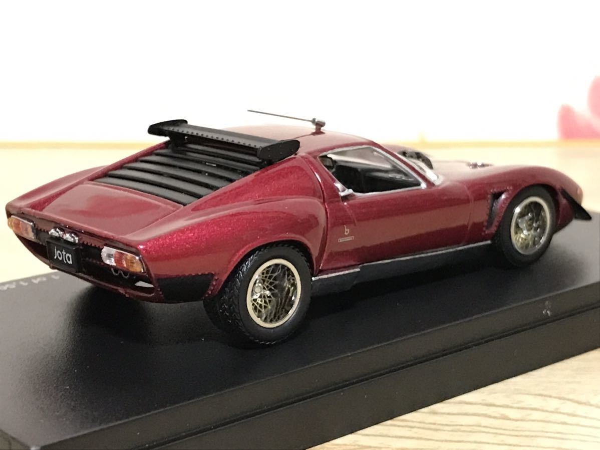 送料無料　1/43 京商 ジール ランボルギーニ イオタ SVR ミニカー　KYOSHO Zi:l LAMBORGHINI JOTA