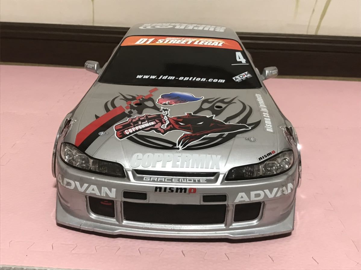 お買い得商店街 ニスモ S15 シルビア 日産 1/10 LED付き タミヤ ラジコンボディ ボディ