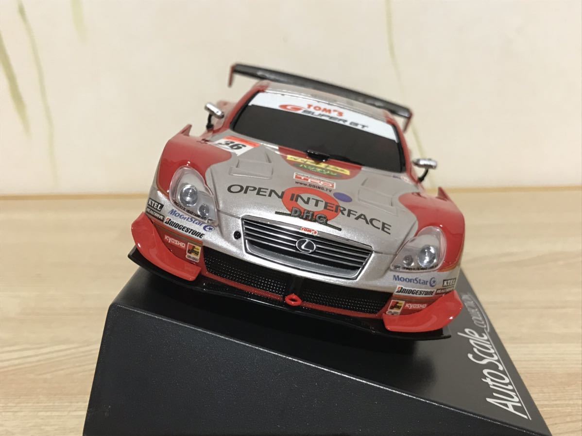 送料無料　未走行　京商 ミニッツレーサー　オープンインターフェース トムス SC430 ラジコンボディ KYOSHO MINI-Z RACER TOM’S GT500