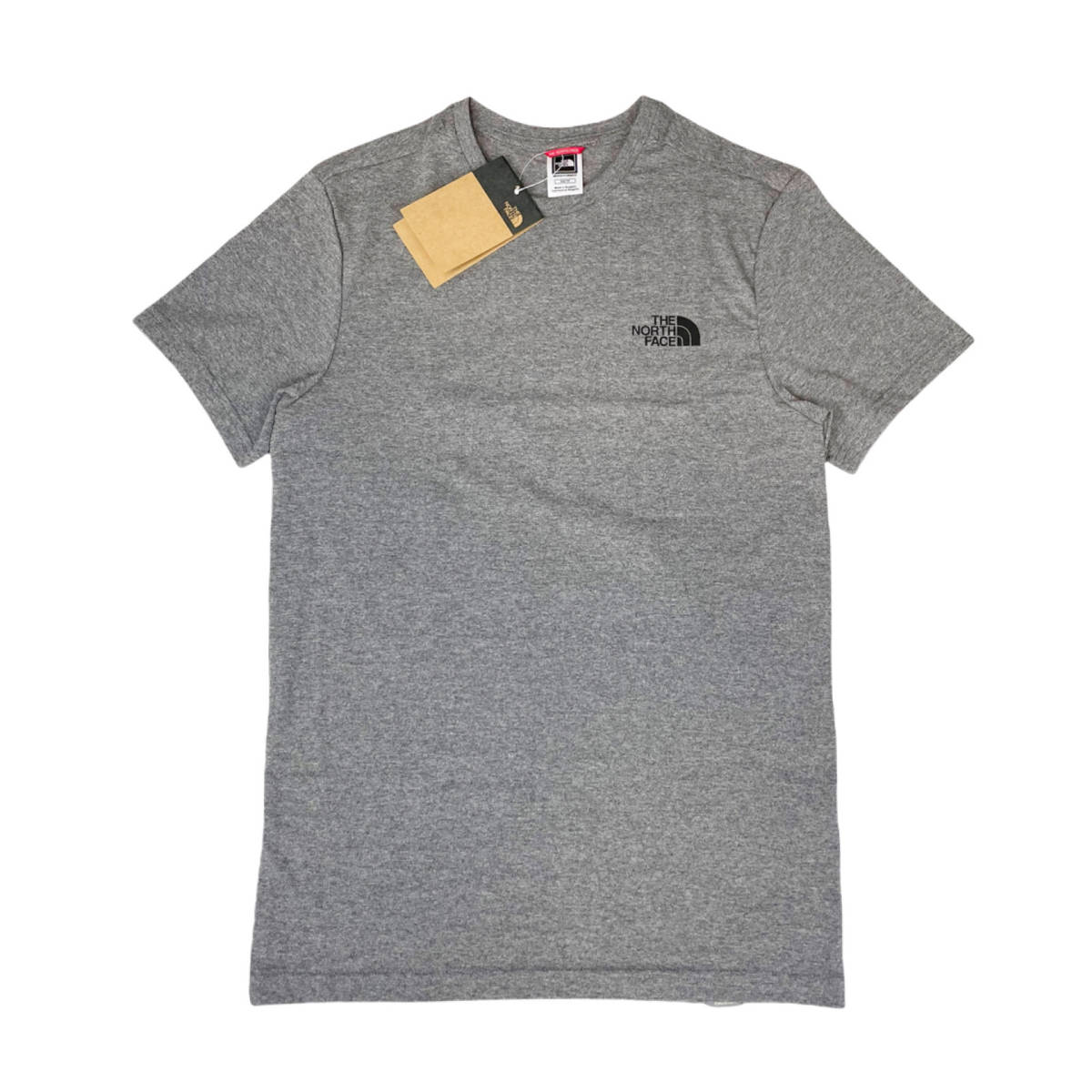 ノースフェイス 半袖 Tシャツ NF0A2TX5 シンプルドーム グレー XLサイズ ロゴ ユニセックス THE NORTH FACE S/S SIMPLE DOME TEE 新品