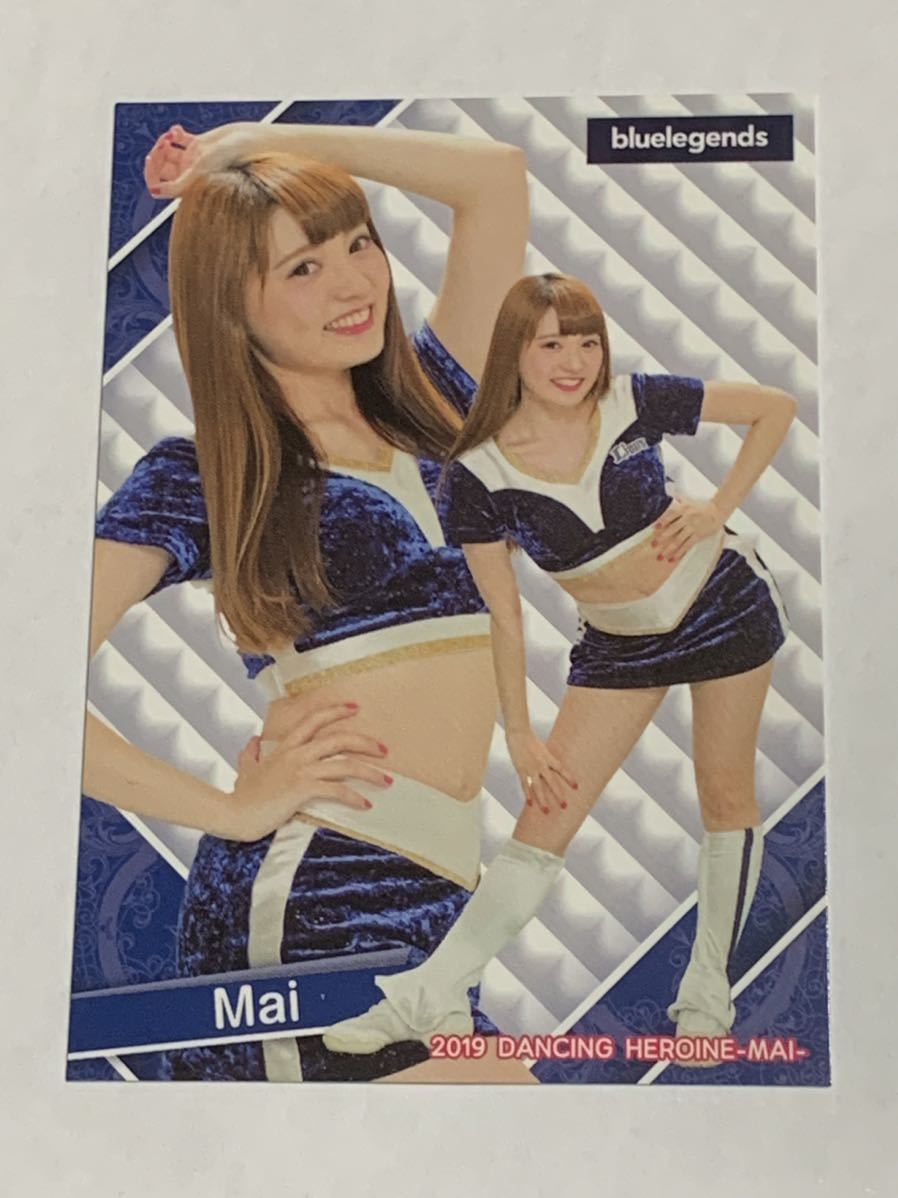 Mai 2019 BBM チアリーダー 舞 #4 西武 bluelegends 即決_画像1