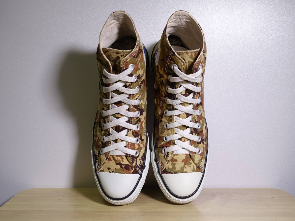 ◇ CONVERSE コンバース オールスター Made in JAPAN 日本製【6UH01】◇ 27.0cm 8.5表記 スニーカー カモフラ 迷彩_画像9