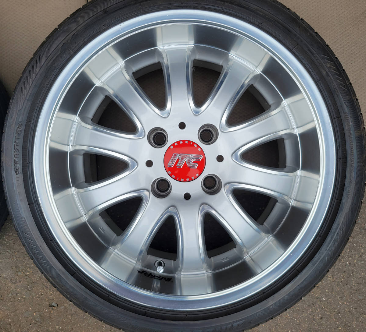 深リム RAYS レイズ SEBRING ITC SPORT 15インチ 6.5J +43 PCD100 4H