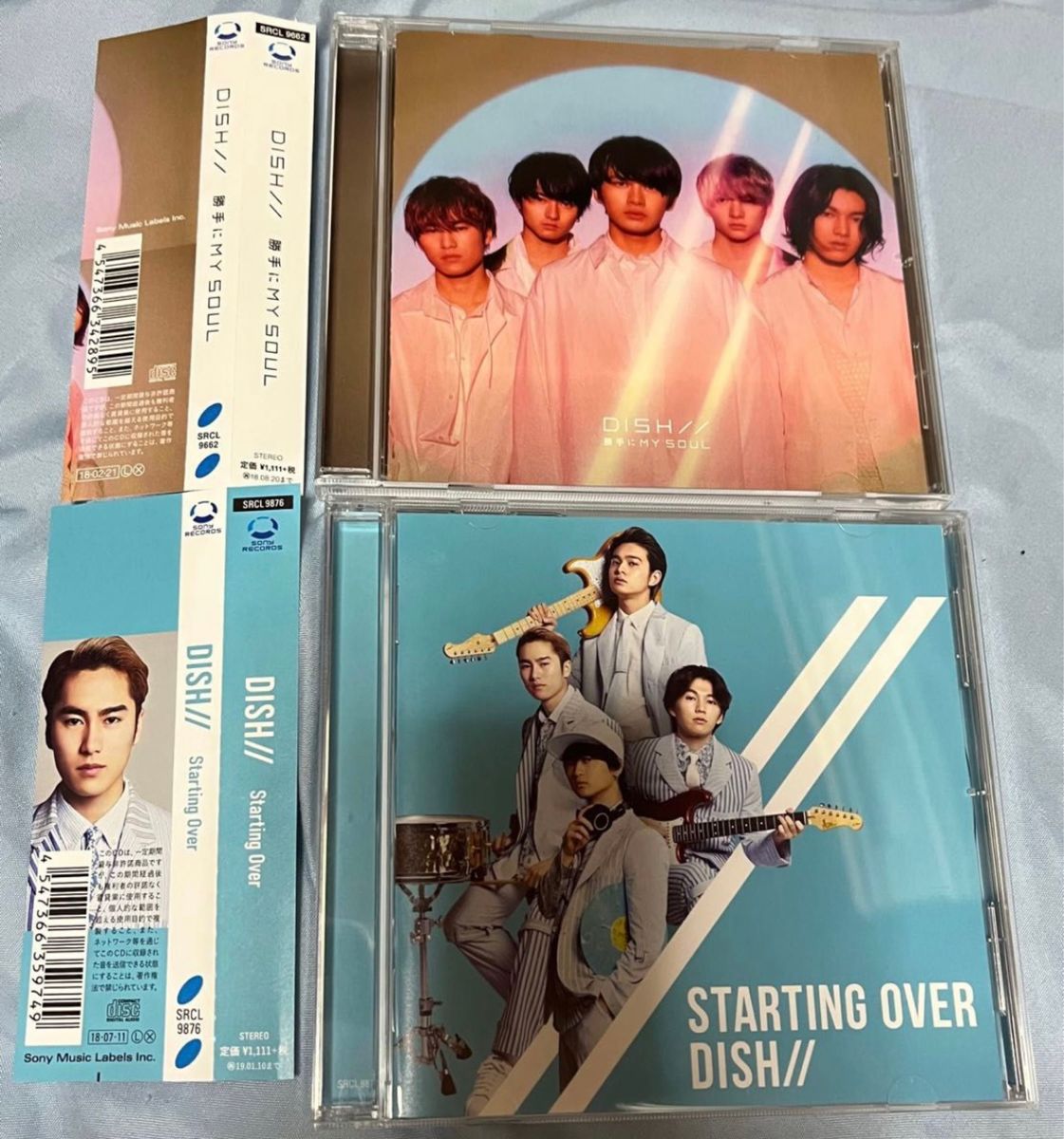 DISH//「Starting Over」「勝手にMY SOUL」(通常盤) ＋「東京vibration いただきますver.」