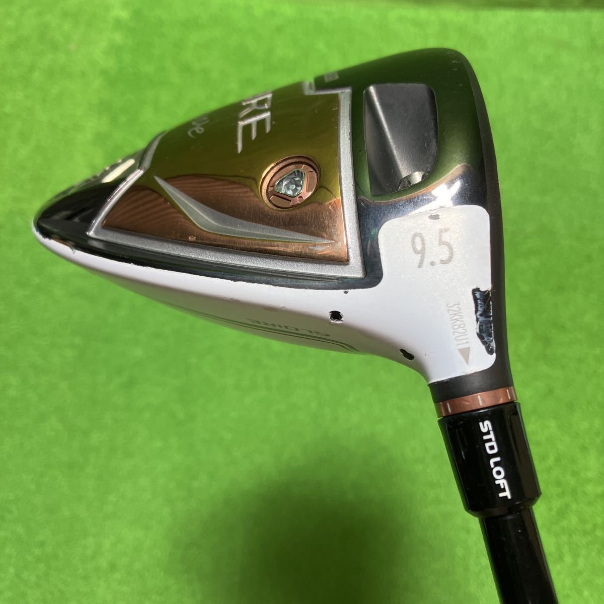 AD-112 TaylorMade テーラーメイド GLOIRE Reserve ドライバー9.5° オリジナルシャフト カーボン GL550 フレックスS 訳あり 全国送料無料_画像4