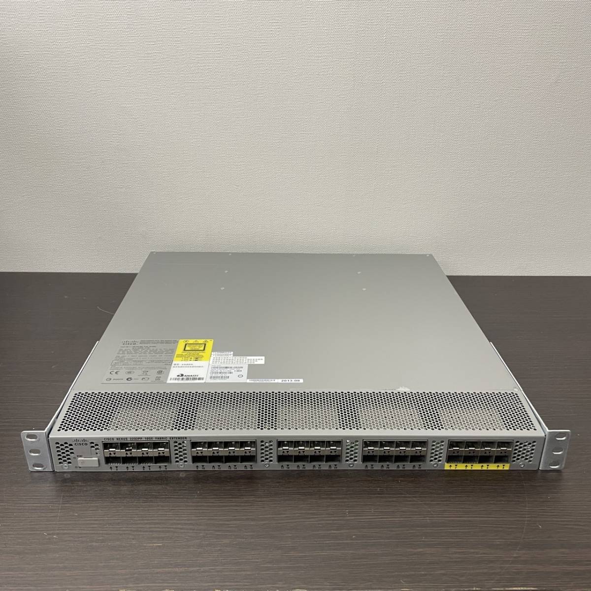 ジャンク 通電のみ確認済み CISCO シスコ Nexus 2000 N2K-C2232PP-10GE