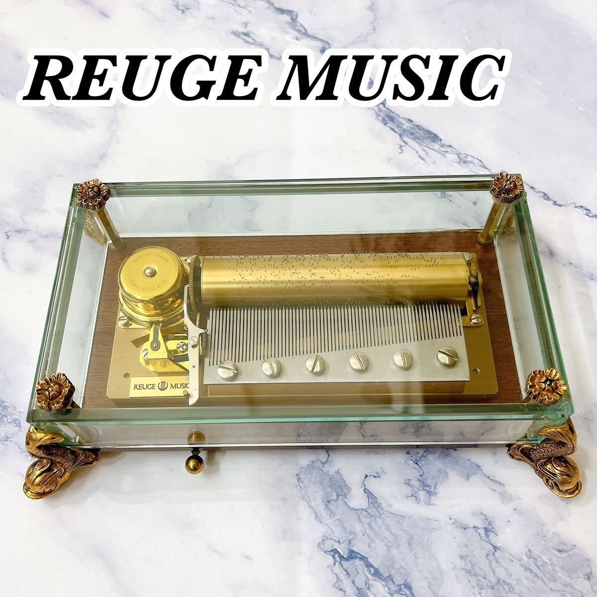 希少品！REUGE MUSIC CH3/72 オルゴール リュージュ-