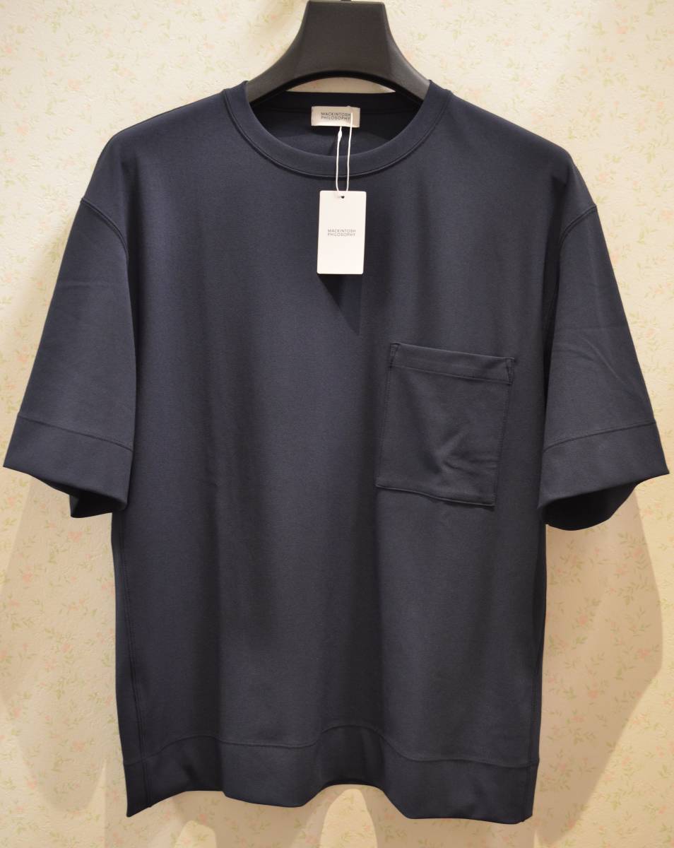 新品　未使用　タグ付き 　男性　半袖Tシャツ　MACKINTOSH PHILOSOPHY マッキントッシュ　クルーネック半袖Tシャツ　38サイズ　送料無料