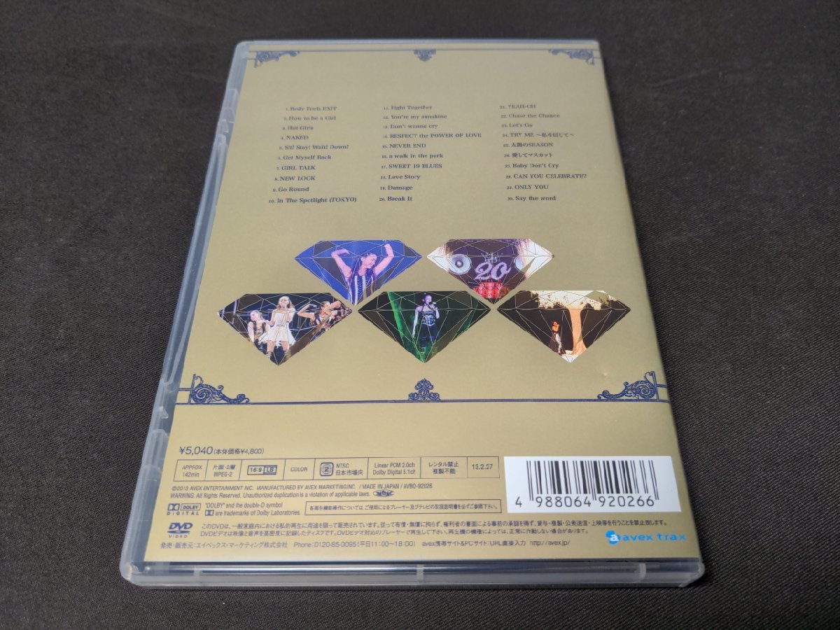 セル版 DVD 安室奈美恵 / namie amuro 5 Major Domes Tour 2012 / 20th Anniversary Best / eh034_画像3