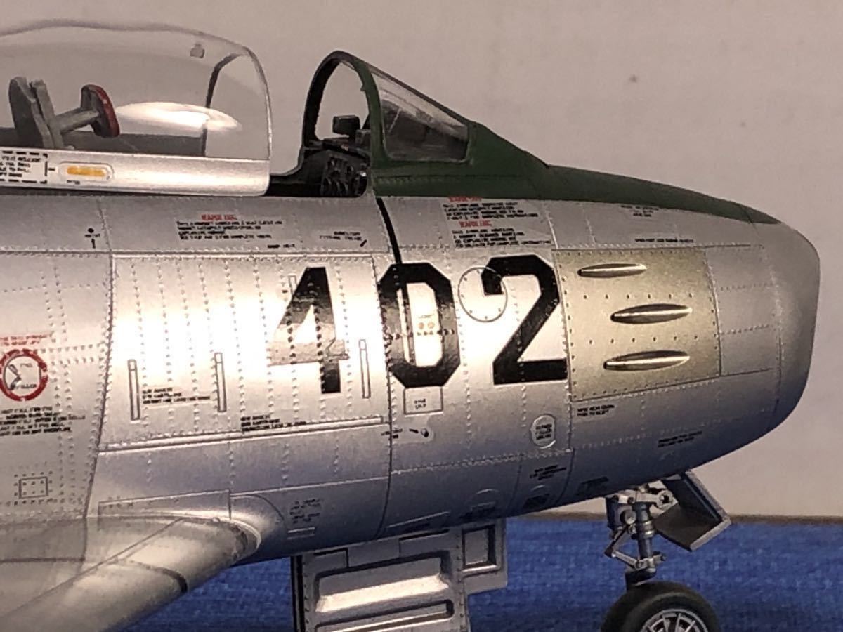 完成品　1/48 ハセガワ　ノースアメリカンF-86F-25-NH