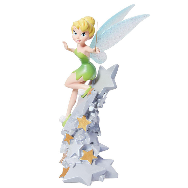 買得 フィギュア Show Disney enesco 100周年 パン ピーター 14.5cm ティンカー・ベル ディズニー100 その他